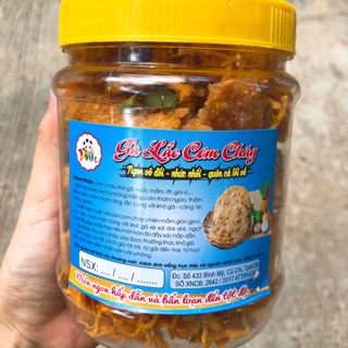 Cơm cháy lắc khô gà