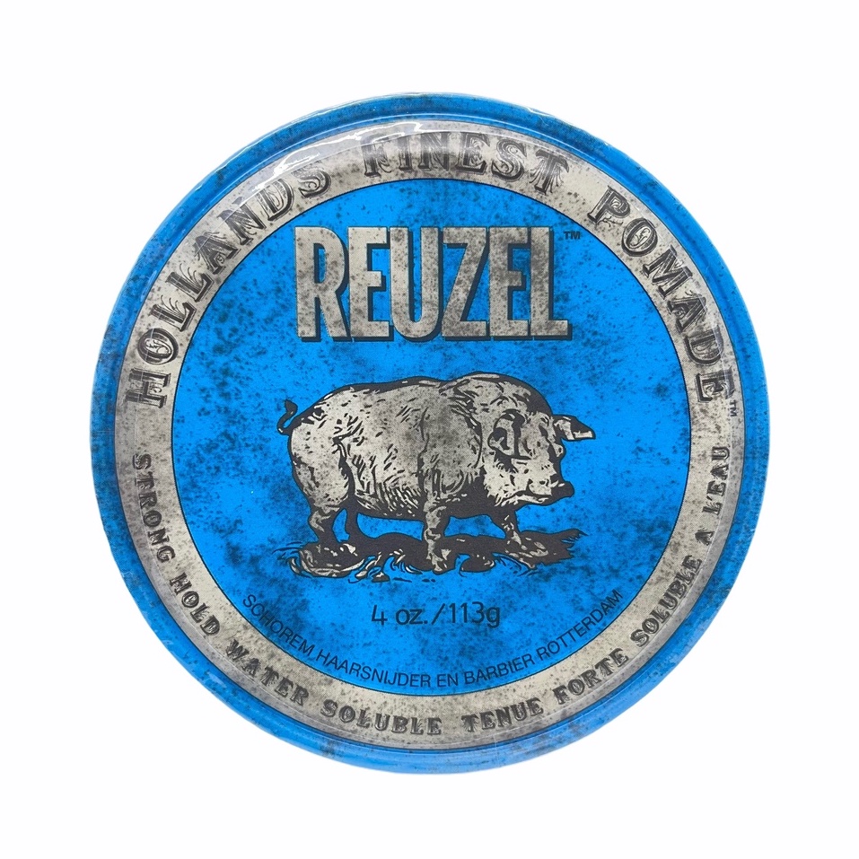 Sáp Vuốt Tóc Reuzel Blue Pomade Strong Hold Water - Gốc Nước 35/113g