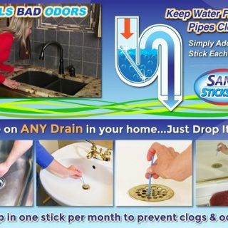 Sani trị tắc nghẽn bồn rửa(hộp 12 que)