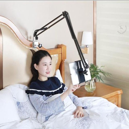Kẹp Điện Thoại, Ipad Xoay 360 Độ, Có Thể Điều Chỉnh Được Chiều Cao | BigBuy360 - bigbuy360.vn