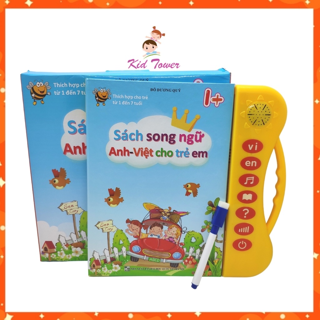 Sách điện tử song ngữ cho bé sách nói Anh Việt giúp bé học tập tốt hơn