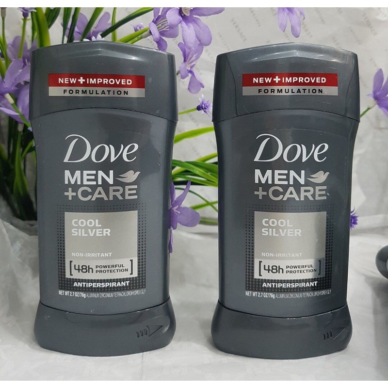 Lăn khử mùi nam Dove Men Care Cool Silver 76 gam của Mỹ