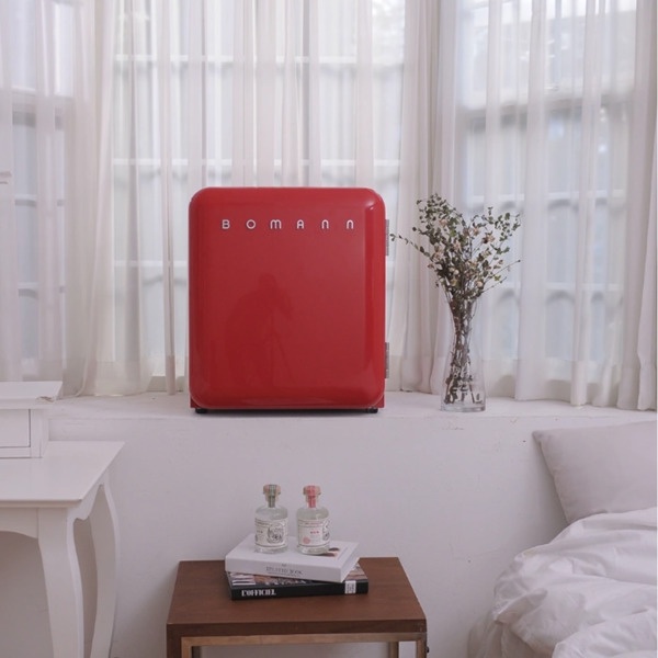 Tủ lạnh mini Bomann Retro Classic 44L hàng nội địa Hàn Quốc chính hãng bảo hành 12 tháng