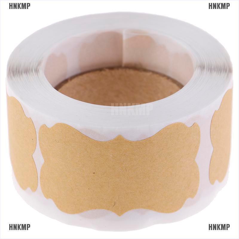 Set 300 miếng dán trống dùng ghi tên nhãn hiệu/gói quà tặng đám cưới tiện lợi