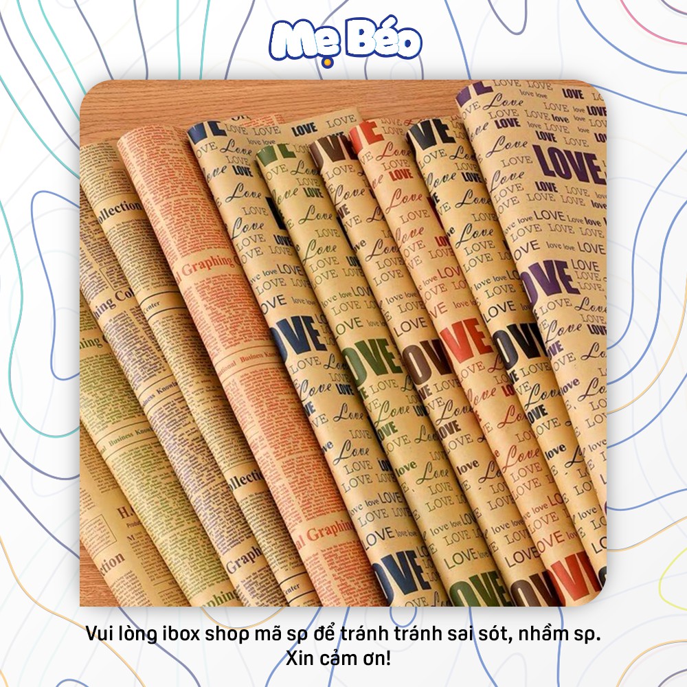 Giấy Báo - Giấy Xi Măng Gói Hoa/Sản phẩm sáng tạo/DIY