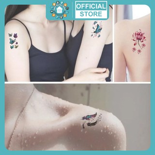 Hình Xăm Dán Tatoo (1 tờ 50 đến 120 mẫu ngẫu nhiên)