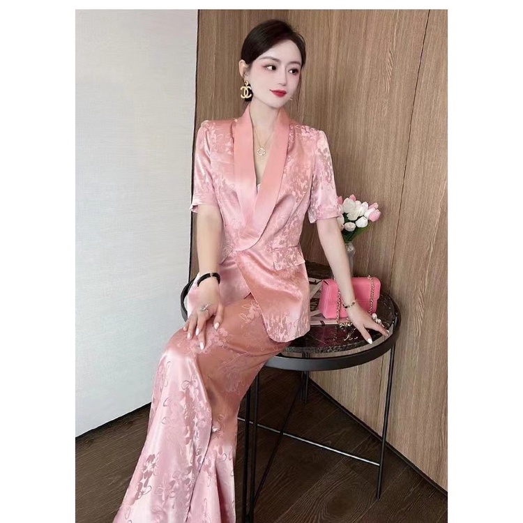 Bộ Quần áo ống rộng in hình phong cách hè 2022/ Quần tây tùy chọn cho nữ