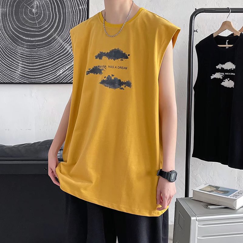 Áo Thun Ba Lỗ Thể Thao Oversize Thời Trang Dành Cho Nam Size M-5XL