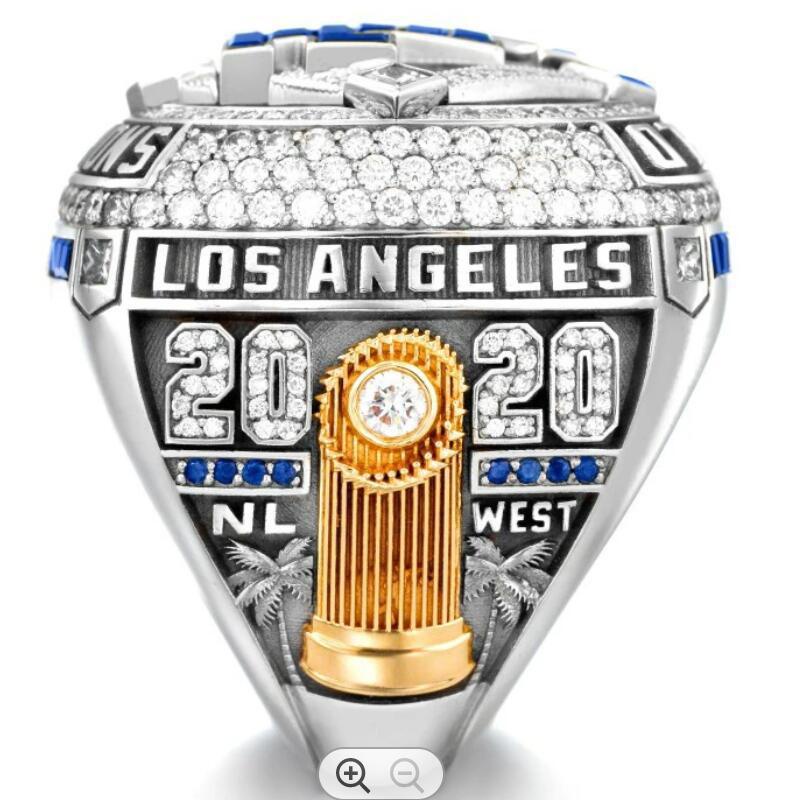 Nhẫn Đeo Tay MLB Los Angeles Dodgers Thời Trang 2020