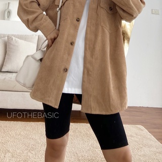 Quần legging lửng biker lưng thun - vải thun cao cấp - ufothebasic