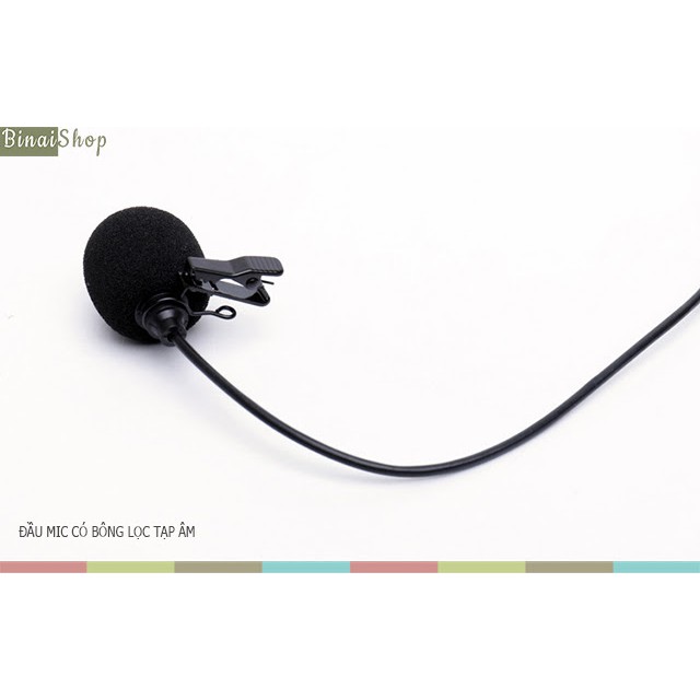 [Mã ELHACE giảm 4% đơn 300K] Microphone cài áo EAROBE Y-1