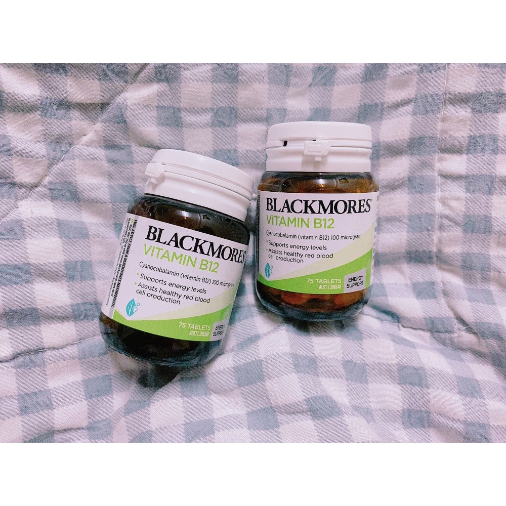 VITAMIN B12 BLACKMORES ÚC 30 VIÊN- HỖ TRỢ NGƯỜI ĂN CHAY VÀ CHỐNG TRẦM CẢM