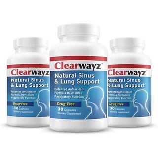 Thực phẩm bảo vệ sức khỏe Clearwayz - USA - Hỗ trợ tăng cường sức đề kháng, chống oxy hoá, hỗ trợ bảo vệ, phục hồi phổi