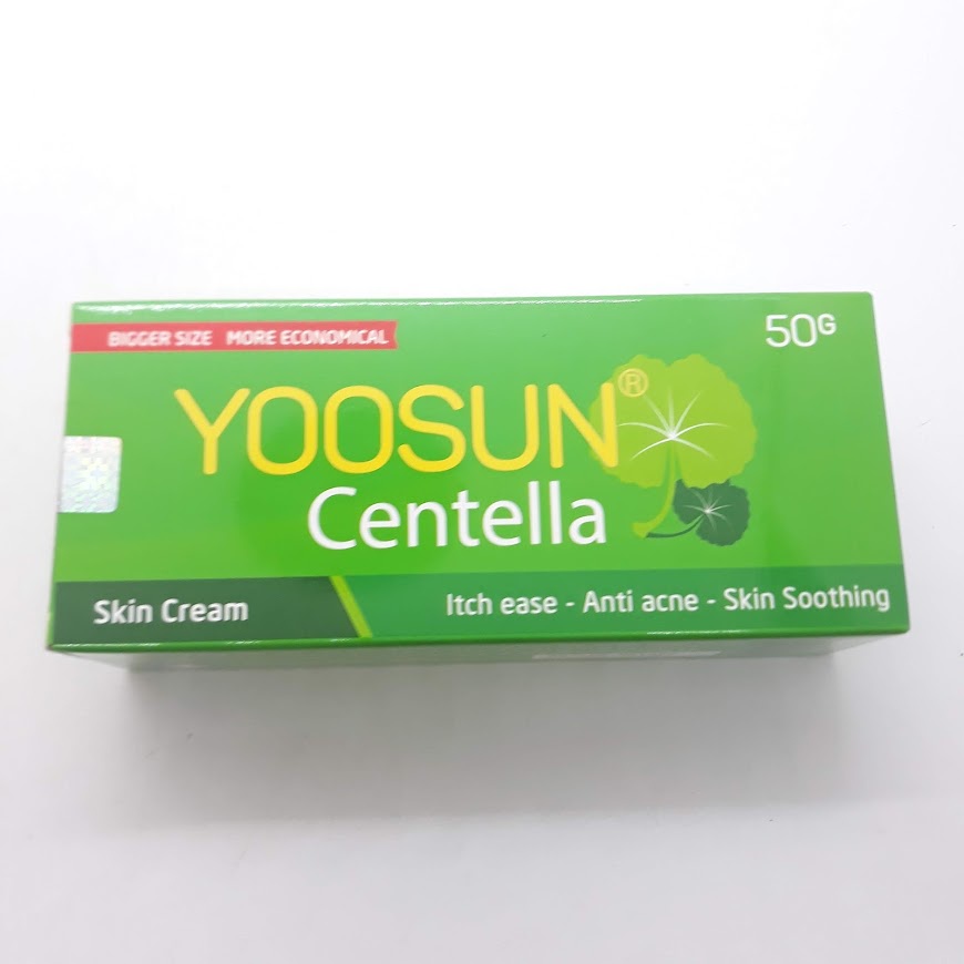 Kem Bôi Da Yoosun Nghệ - Rau Má - Acnes - Ngăn Ngừa Mụn, Giảm Thâm, Mát Da Từ Thảo Dược