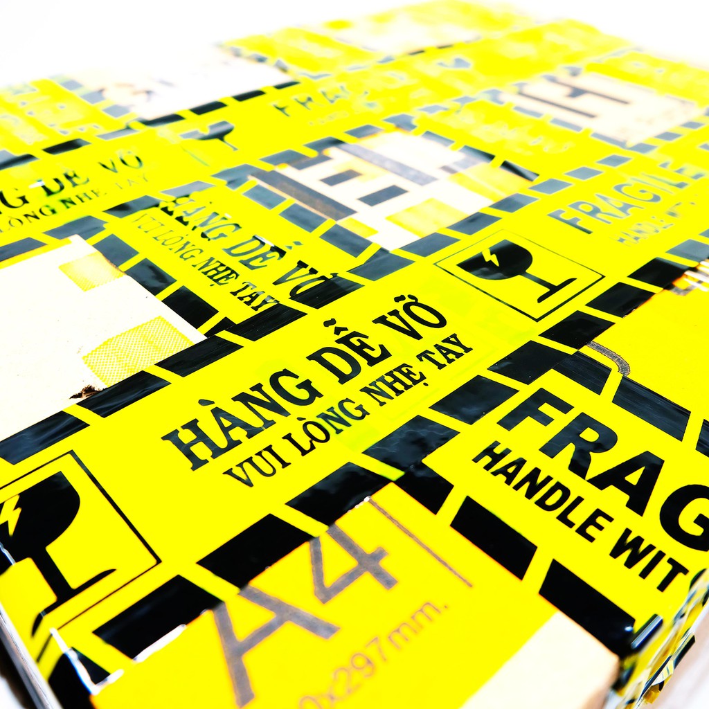 Băng Dính/Băng Keo Hàng Dễ Vỡ Khổ 48mm Dài 80yard