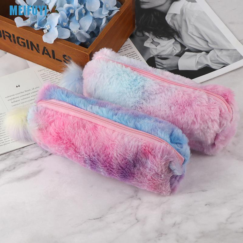 Túi Đựng Bút Hình Cầu Vồng Xinh Xắn