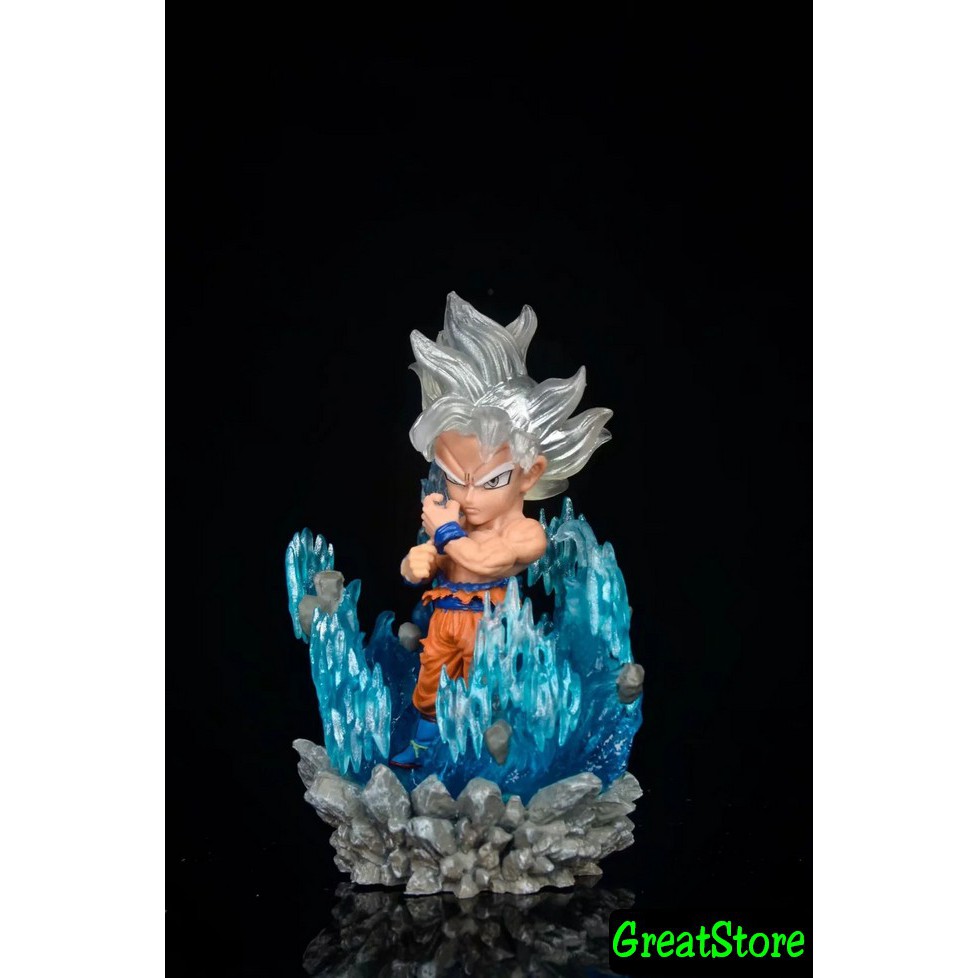 ( CÓ SẴN ) Mô Hình Dragon Ball Super Saiya SonGoKu, Vegeta, Broly Q size có đèn chiếu sáng