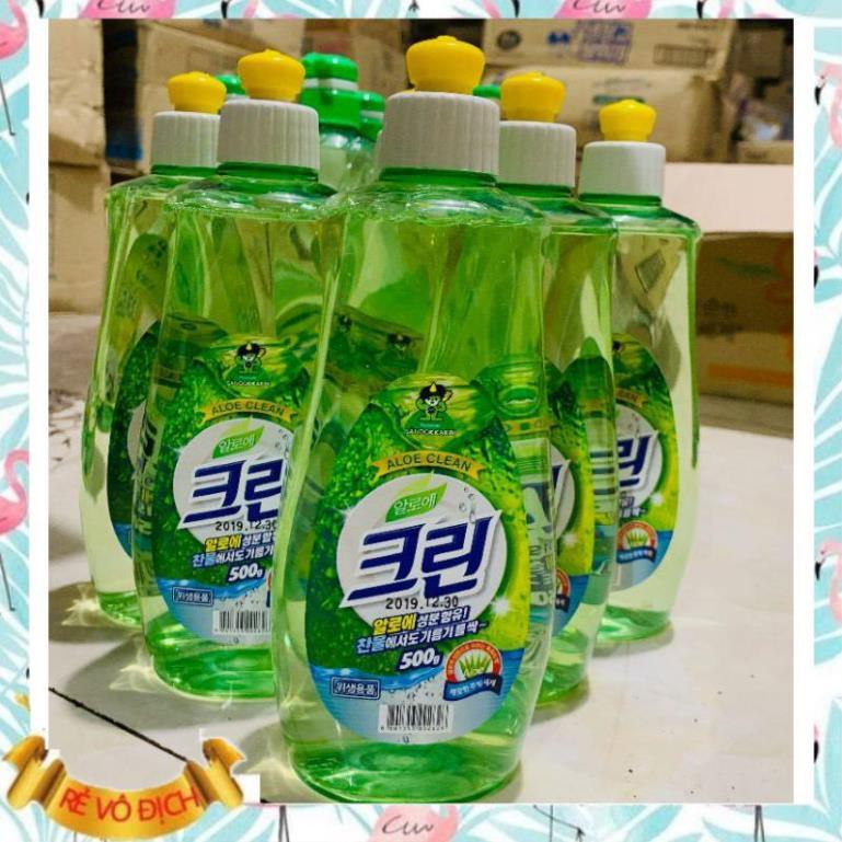 Nước Rửa Chén Sanddokkiabi ⚡FREESHIP⚡ Hàn Quốc 500ml - 3 mùi cam , lựu , lô hội