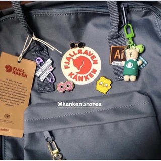 Balo kaken xám đậm - hàng loại 1 ( tặng kèm pin cài )