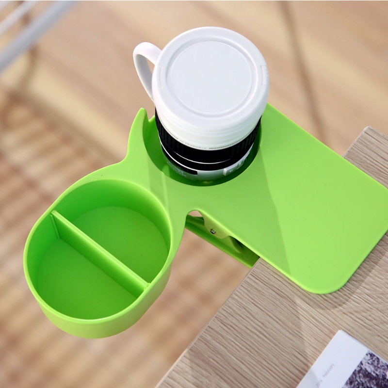Giá Đỡ Cốc Kẹp Cạnh Bàn Tiện Dụng Cho Gia Đình/ Văn Phòng