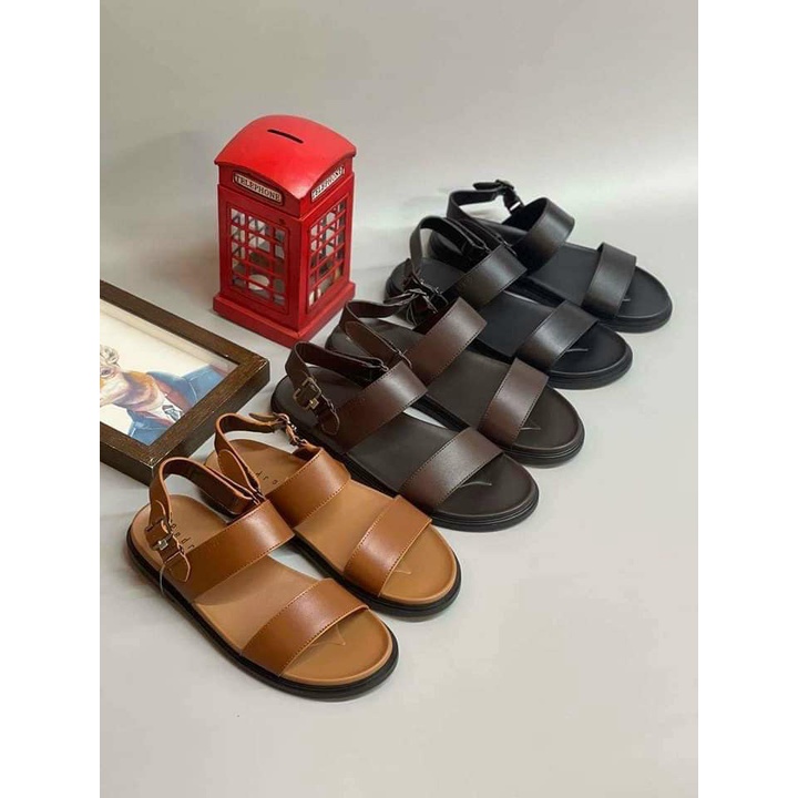 HÀNG DƯ XỊN - Sandal PE*DRO nam thiết kế đơn giản mà chuẩn men, chất da bền, quai dây điều chỉnh được