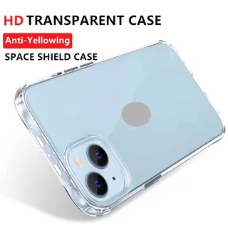 Ốp điện thoại PC cứng trong suốt chống sốc thích hợp cho iPhone 13 12 Mini 11 Pro Max XS Max XR X 7 8 Plus SE 2020