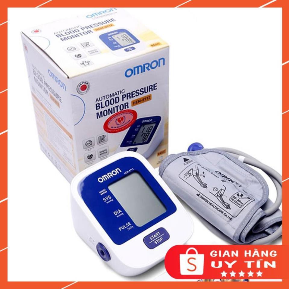 Máy đo huyết áp bắp tay Omron HEM - 8712 [Hàng chính hãng Omron Nhật Bản - bảo hành 5 năm]