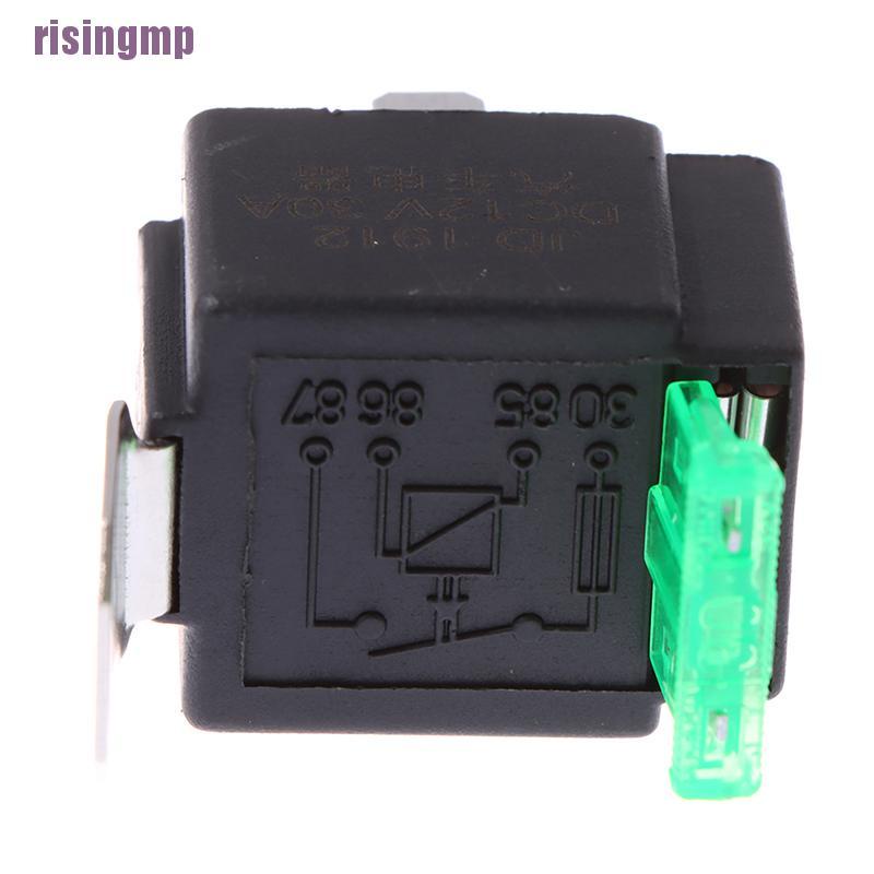 Rơ Le Cầu Chì Tự Động 4pin 12V 30A Chất Lượng Cao