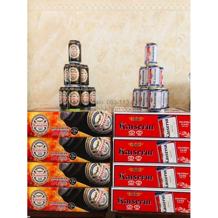 BIA KAISERIN LAGER thương hiệu Đức, mẫu Tết 5 bao lì xì