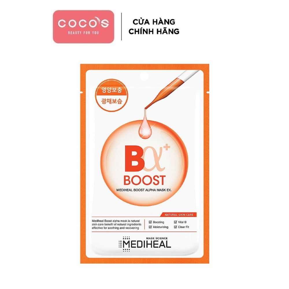 [Mã COSCOCOT4 -8% đơn 250K] Mặt Nạ Mediheal Alpha Mask EX 23ml