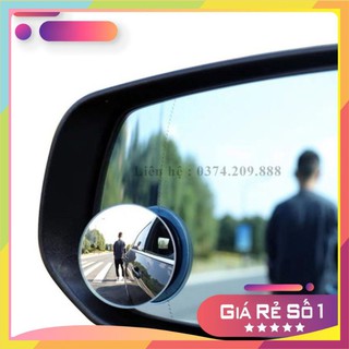 [XẢ KHO] Bộ gồm 2 gương cầu lồi gắn kính chiếu hậu xóa điểm mù cho xe hơi - Phụ kiện, Phụ tùng oto