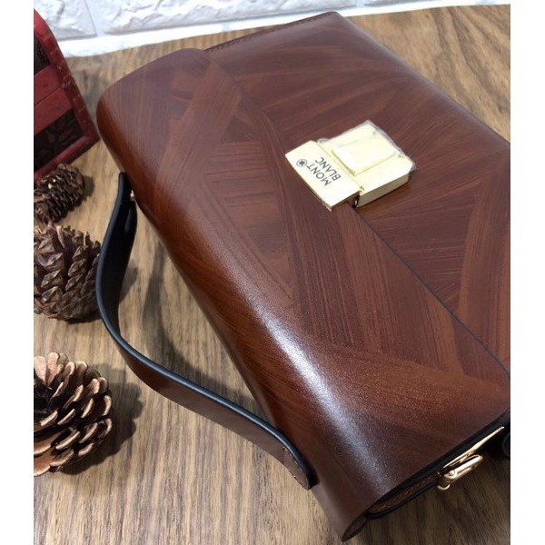 Cặp cầm tay khóa số Clutch Montblanc 9803 - Huco Việt Nam