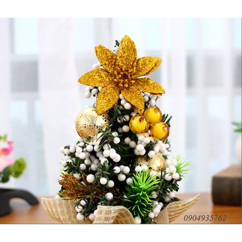 Cây thông noel mini để bàn