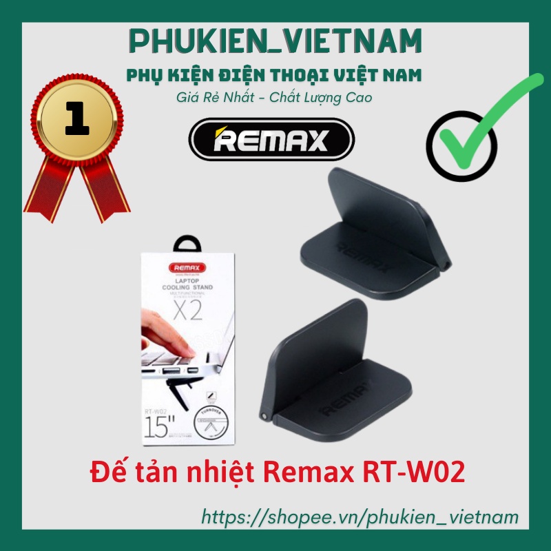 ĐẾ TẢN NHIỆT CHO LAPTOP – REMAX COOLING STAND RT-W02