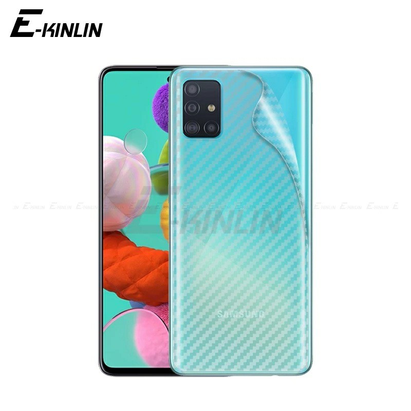 Dán lưng Carbon Samsung A51FREESHIP Từ 50k  vân Caro chống mồ hôi
