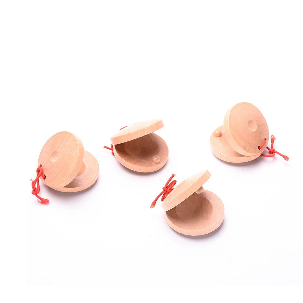 Bộ Gõ Castanets Bằng Gỗ Phát Triển Trí Tuệ Cho Nam Và Nữ