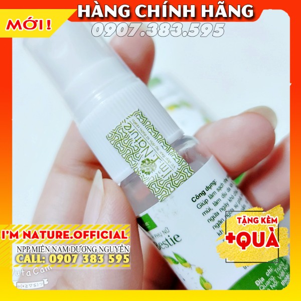 (Mini) Dung Dịch Vệ Sinh Phụ Nữ Trầu Không I'm Nature 20ml