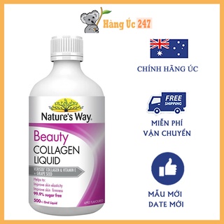 Collagen dạng nước Nature’s Way Beauty Collagen Liquid Úc 500ml