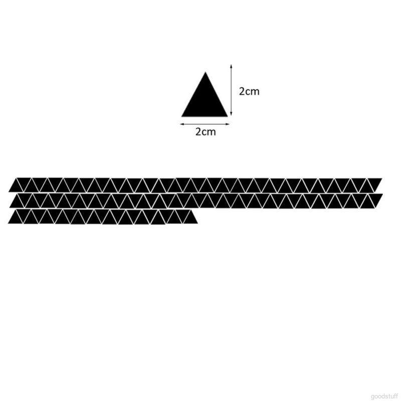 100 miếng dán trang trí tường kích thước 2 * 2cm