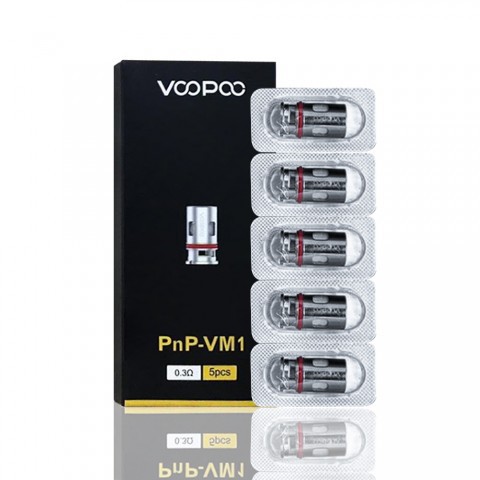 Set 5 đầu nối Voopoo VINCI COIL 0.3 OHM