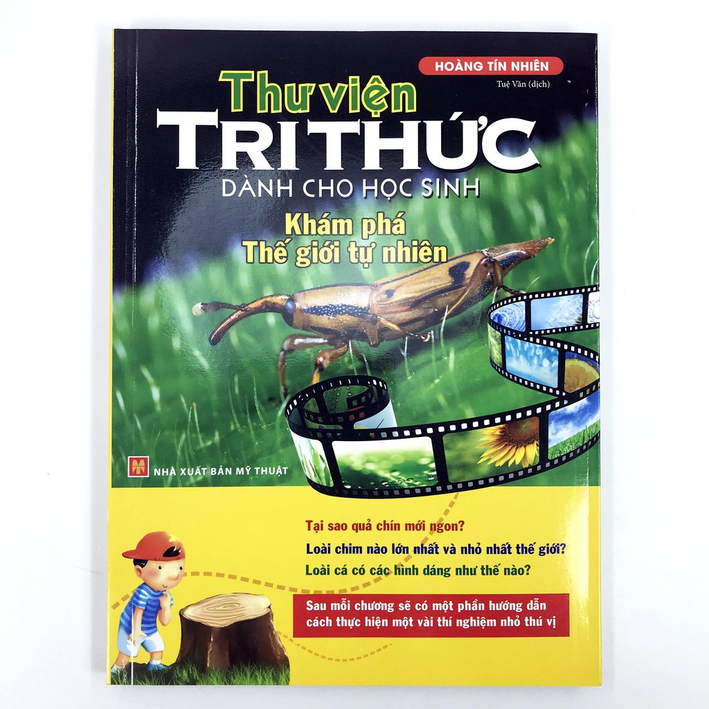 Sách - Thư viện tri thức dành cho học sinh (Hộp 4q - Trái đất, Thiên văn, Thế giới tự nhiên, Li kì thần bí)