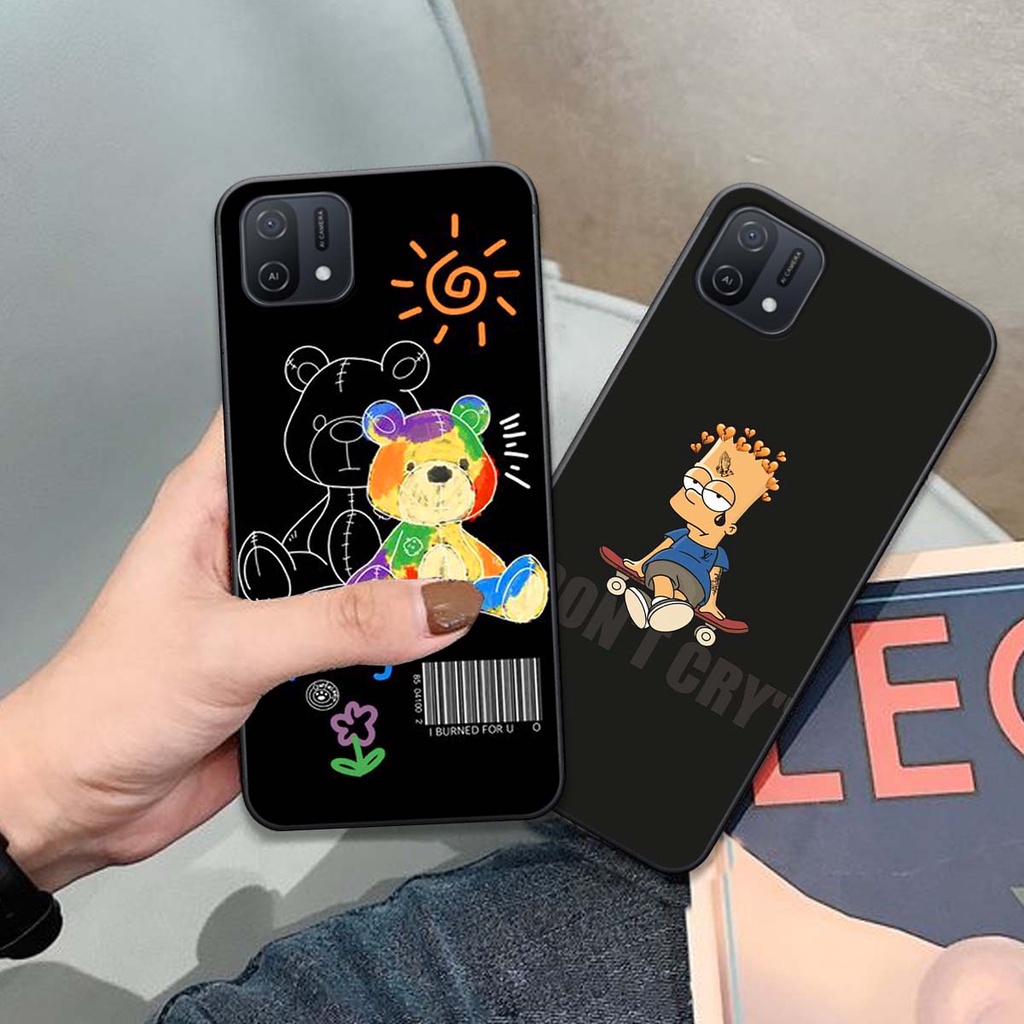 Ốp lưng Oppo A16k HÀNG LOẠI 1 . Vỏ điện thoại Oppo in hình vũ trụ ngộ nhĩnh