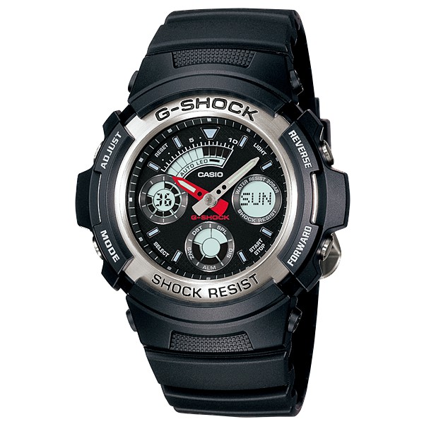 Đồng hồ nam Casio chính hãng AW-590-1ADR, dây nhựa