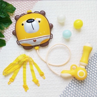 Đồ chơi súng nước voi con/ gà con Umoo (Balo súng nước cho bé)