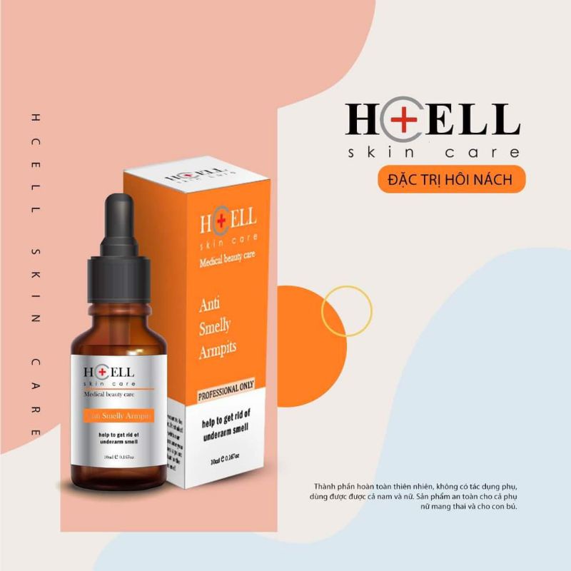 HCELL TRIỆT TUYẾN MỒ HÔI - MÙI CƠ THỂ