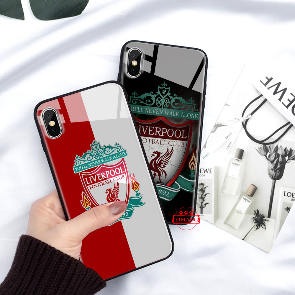 Ốp điện thoại in hình Logo Liverpool cho iPhone XS Max XR X 11 Pro 7 8 6 6S Plus