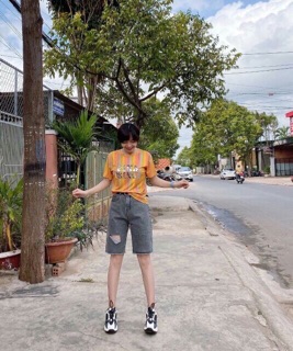 ��Quần Jeans Ngố Rách PT