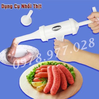 Dụng cụ nhồi thịt làm xúc xích, lạp xưởng, dụng cụ nhồi thịt bằng tay