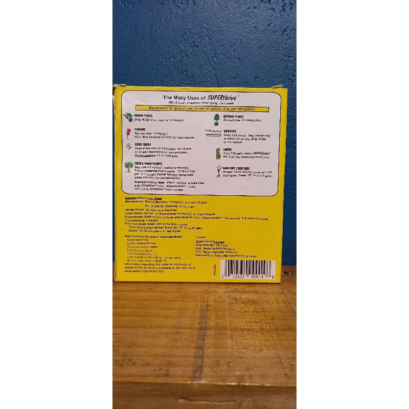 Siêu kích rễ, kích thích sinh trưởng cho cây - Superthrive-120ml-382k.