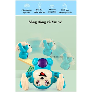 Đồ chơi hình con khỉ có âm thanh đồ đùng cho bé đồ gia dụng minh anh